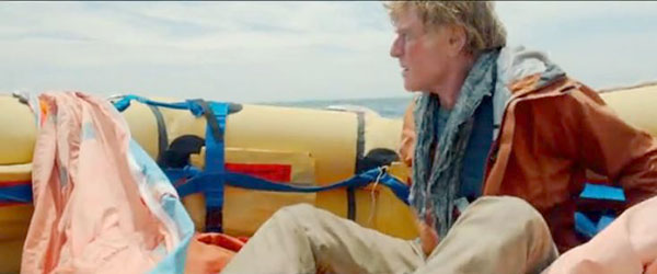 All is Lost scene - Man in lifeboat