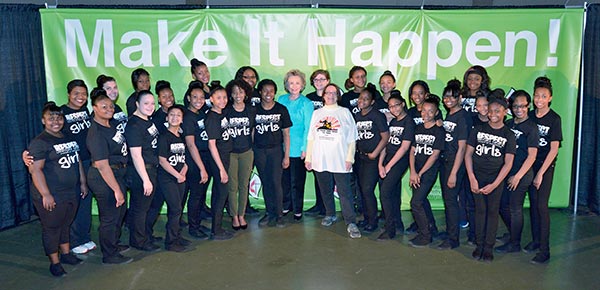 Sisterhood gropus stands with Hillary Clinton