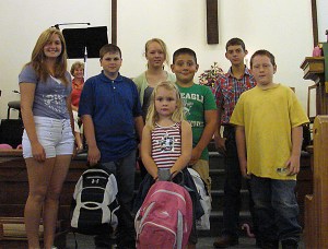 Blessing of the Backpacks Contemporary service group