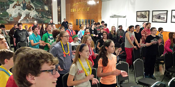 YOuth at Winter Beach Party