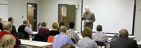 Rev. Steve Court Addresses Attendees