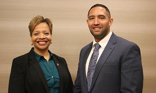 Bishop Tracy Malone and Will JOnes