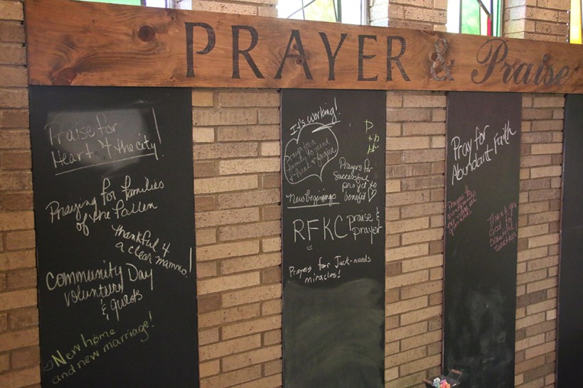 Heart 4 The City Prayer Wall