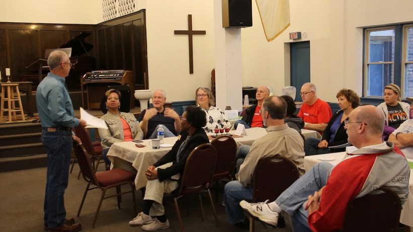 Pastor Jim Szakacs Presents to the Cabinet