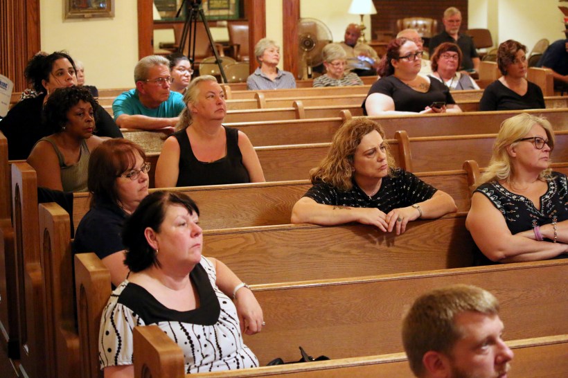 town hall meeting on opiate addiction-attendees