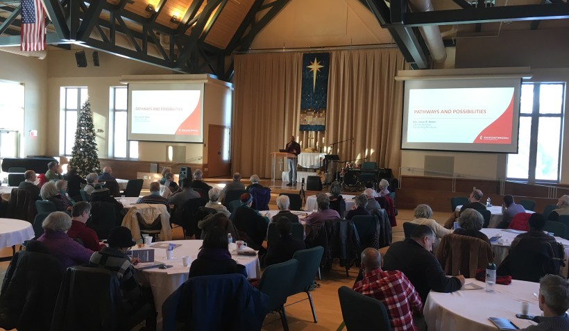 General Secretary Discipleship Rev. Dotson addresses gathering