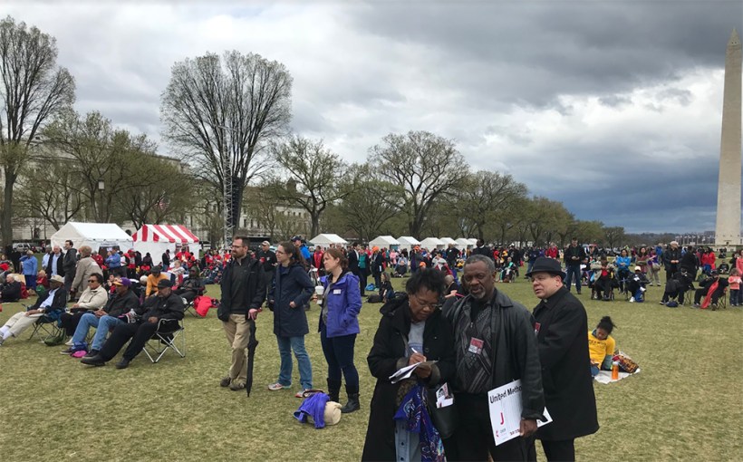 East Ohioans listen to speakers.
