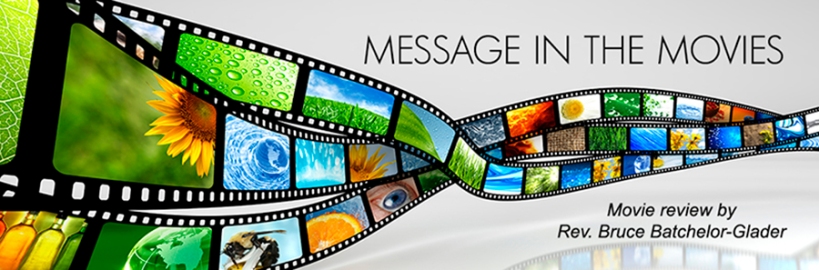 Message in the Movies banner (colorful film strip