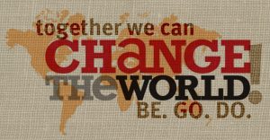 Change the world logo