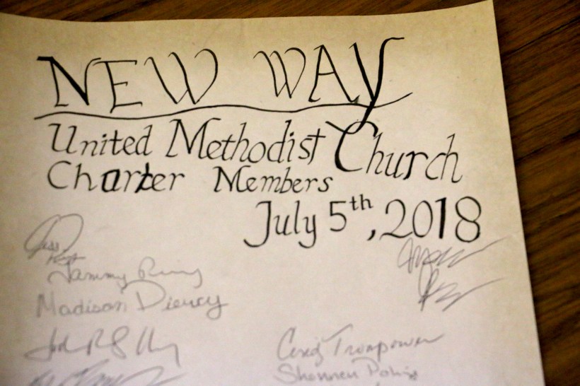 New Way Charter, dated and signed by members