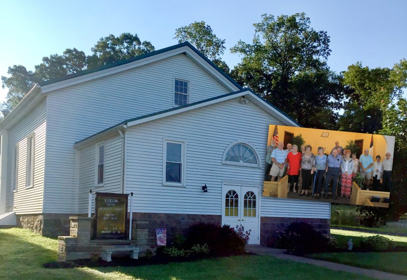 Bigelo Church photo with members photo included