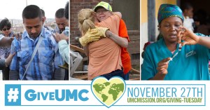 Giving Tuesday Graphic with multiple photos