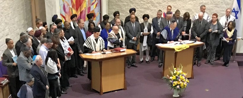 Shabbat of Solidarity - Religious leaders stand together